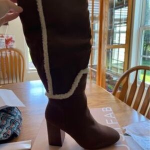 Rainsford Sherpa Trimmed Heeled Boot